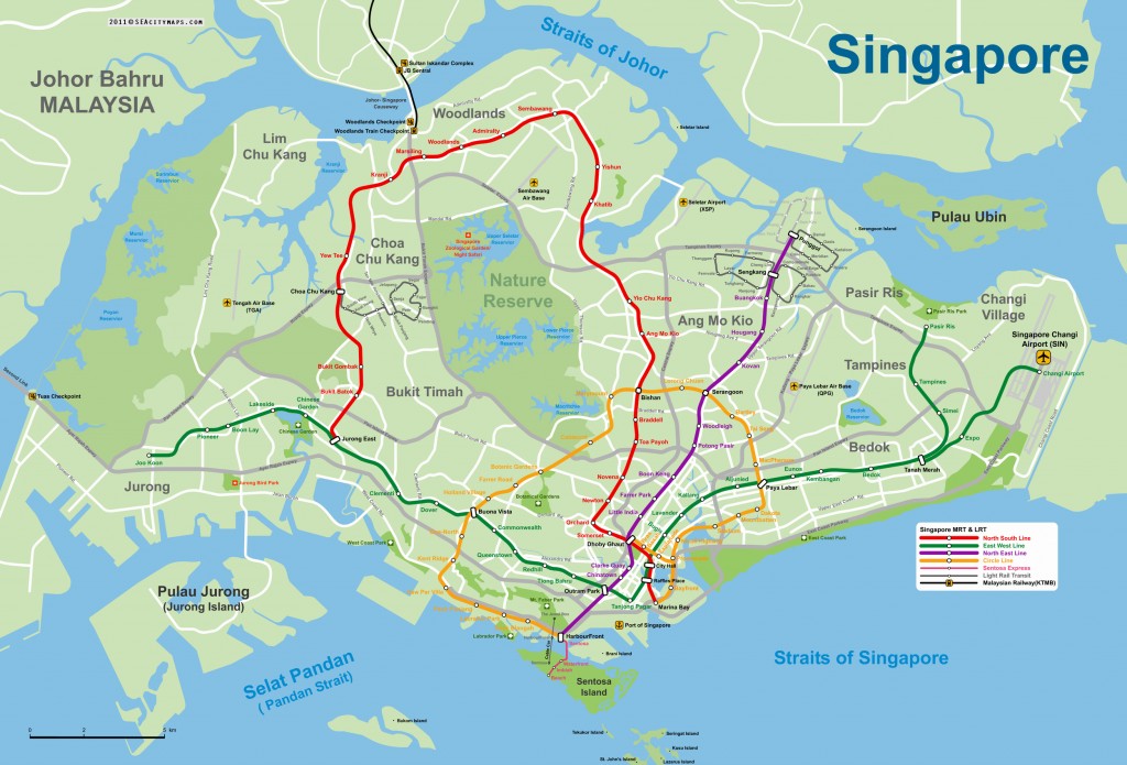 Map Of Singapore Expressways Visakanv S Singapore Blog